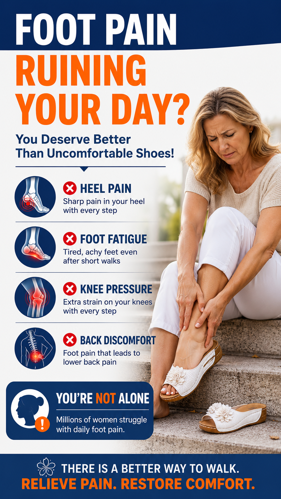 PetalWalk™ Orthopedic Sandals